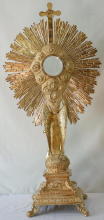 French Antique Baroque Monstrance